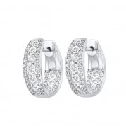 Gems One 14Kt White Gold Diamond (1Ctw) Earring