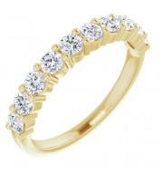 14K Yellow 3/4 CTW Diamond Anniversary Band