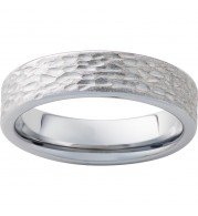 Serinium Band with Bark Hand Finish
