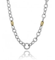 Vahan 14k Gold & Sterling Silver Necklace