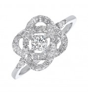 Gems One 14Kt White Gold Diamond (1/2Ctw) Ring