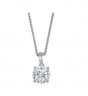 Gems One 14Kt White Gold Diamond (1/3Ctw) Pendant