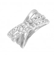 Gems One 10Kt White Gold Diamond (1Ctw) Ring