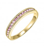 Gems One 14Kt Yellow Gold Pink Tourmaline (1/4 Ctw) Ring