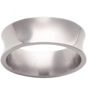 Titanium Concave Band