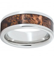 Serinium Pipe Cut Band with Distressed Copper Inlay
