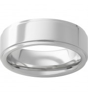 Serinium Flat Band with Grooved Edges