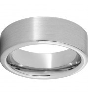 Serinium Pipe Cut Band with Satin Finish