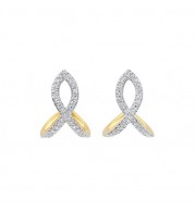 Gems One 14Kt Yellow Gold Diamond (1/5Ctw) Earring