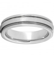 Serinium Rounded Edge Band with Stone Finish