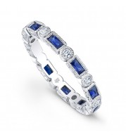 Beverley K 18k White Gold Diamond Band