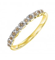 Gems One 14Kt Yellow Gold Diamond (1/10 Ctw) Ring