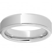 Serinium Flat Band with Grooved Edges