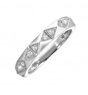 Gems One 14Kt White Gold Diamond (1/5Ctw) Ring