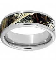 Serinium Pipe Cut Band with Realtree Max 4 Inlay