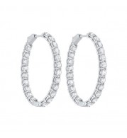 Gems One 14Kt White Gold Diamond (10Ctw) Earring