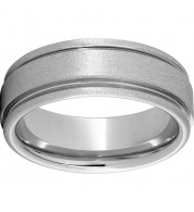 Serinium Rounded Edge Band with Stone Finish