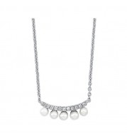 Gems One 10Kt White Gold Diamond (1/20 Ctw) Pendant