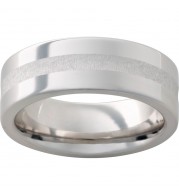 Serinium Band with One 2mm Deep Groove