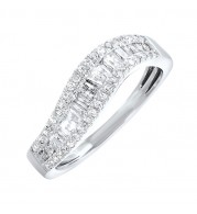 Gems One 14Kt White Gold Diamond (1/2Ctw) Ring