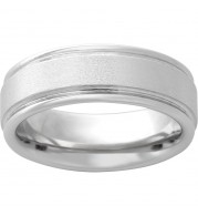 Serinium Rounded Edge Band with Stone Finish