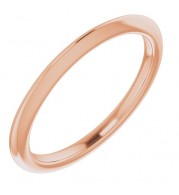 14K Rose Matching Band