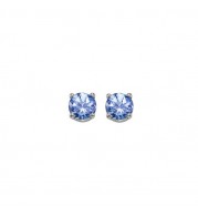Gems One 14Kt White Gold Tanzanite (7/8 Ctw) Earring