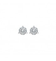 Gems One 14Kt White Gold Diamond (1/8Ctw) Earring