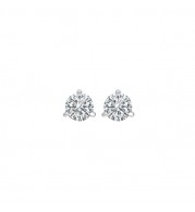 Gems One 14Kt White Gold Diamond (1/8Ctw) Earring