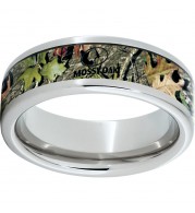 Serinium Pipe Cut Band with Mossy Oak Obsession Inlay