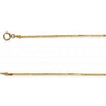 14K Yellow 1.5 mm Flexible Herringbone Chain 7 Chain