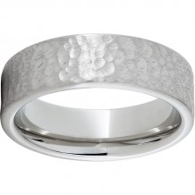 Serinium Pipe Cut Band with Moon Finish