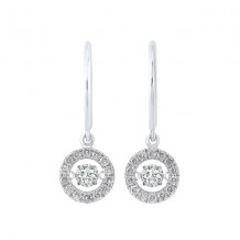 Gems One 14Kt White Gold Diamond (1Ctw) Earring
