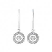 Gems One 14Kt White Gold Diamond (1Ctw) Earring