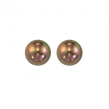 Gems One Silver Pearl (2 Ctw) Earring