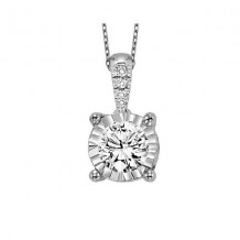 Gems One 14Kt White Gold Diamond (1/2Ctw) Pendant