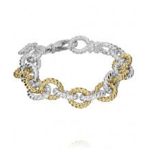 Vahan 14k Gold & Sterling Silver Chain Bracelet