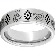 Aztec Serinium Cultural Heritage Ring