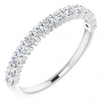 Platinum 3/8 CTW Diamond Anniversary Band