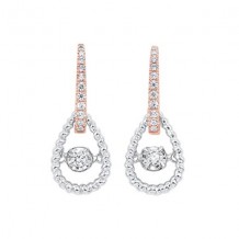 Gems One 10Kt White Rose Gold Diamond (1/4Ctw) Earring