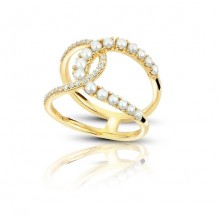 Imperial Pearl 14k Yellow Gold Freshwater Pearl Ring