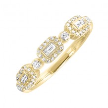 Gems One 14Kt Yellow Gold Diamond (1/4Ctw) Ring