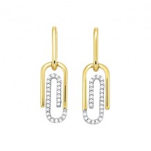Gems One 10Kt Yellow Gold Diamond (1/6Ctw) Earring