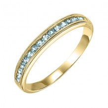 Gems One 10Kt Yellow Gold Aquamarine (1/3 Ctw) Ring