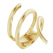 14K Yellow Freeform Ring