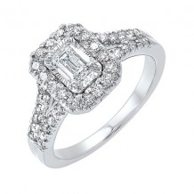 Gems One 14Kt White Gold Diamond(1Ctw) Ring