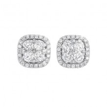 Gems One 14Kt White Gold Diamond (1Ctw) Earring