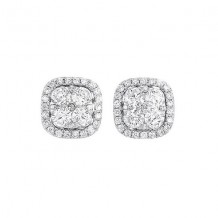 Gems One 14Kt White Gold Diamond (1/2Ctw) Earring