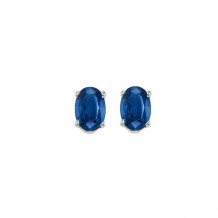 Gems One 14Kt White Gold Sapphire (7/8 Ctw) Earring