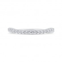 Shah Luxury 14K White Gold Diamond Wedding Band